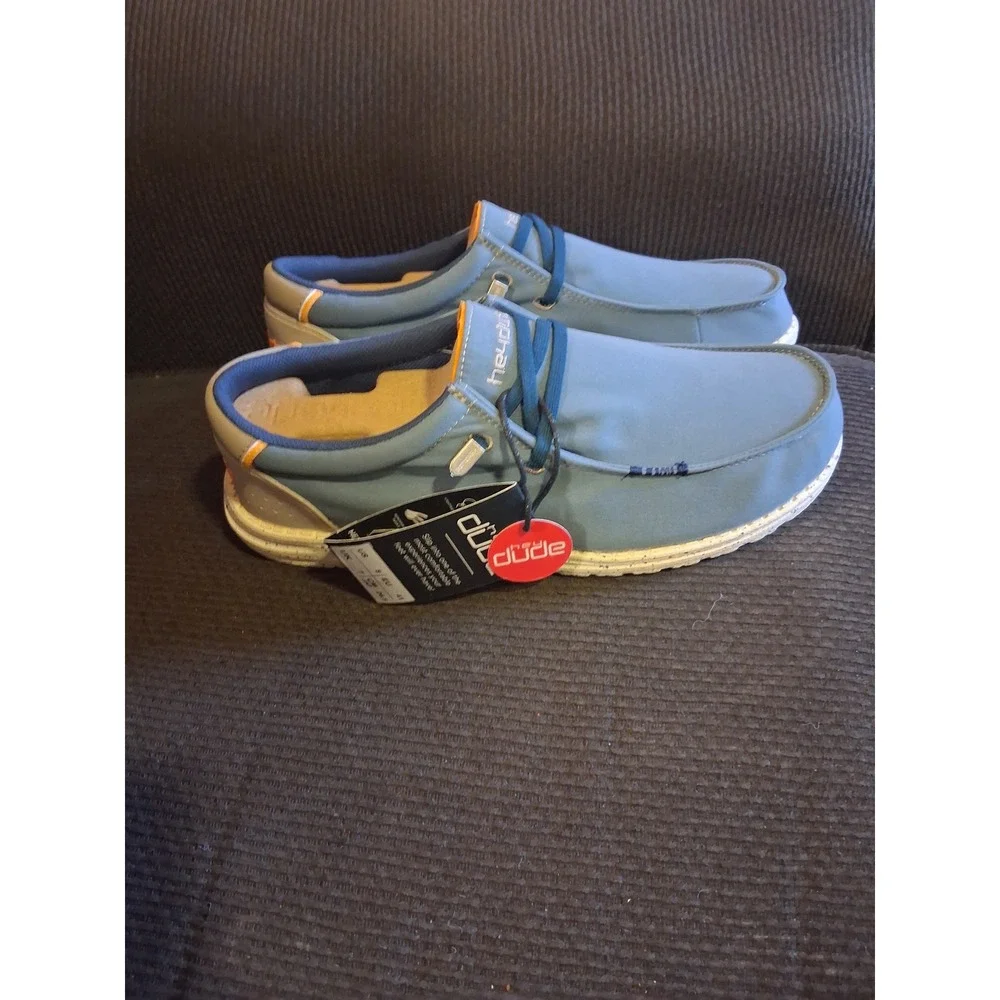 Hey Dude‎ Wally ADV Aegean Blue Slip On Loafers Mens Size 8 112412720